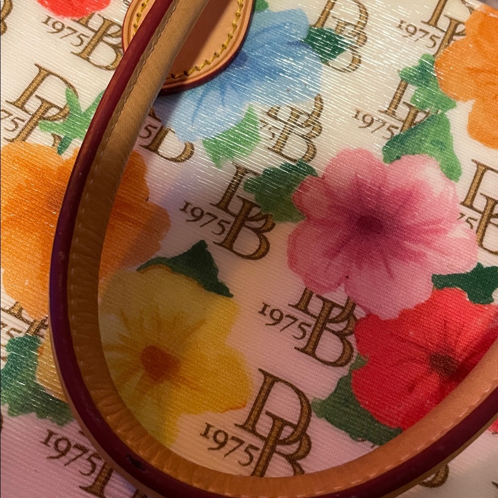 Dooney & Bourke Multicolor Floral Tote - Picture 15 of 17
